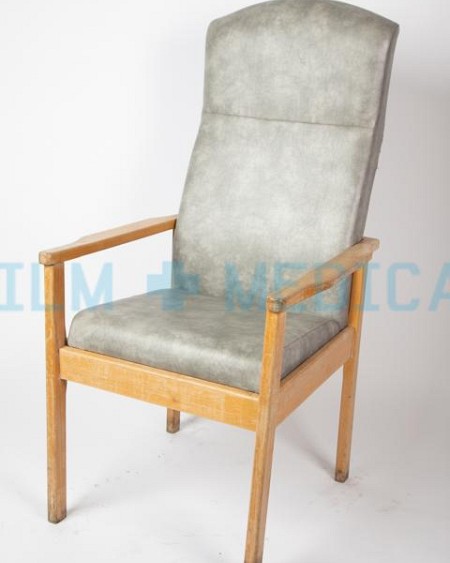 Visitor Chair High Back Mottled Grey